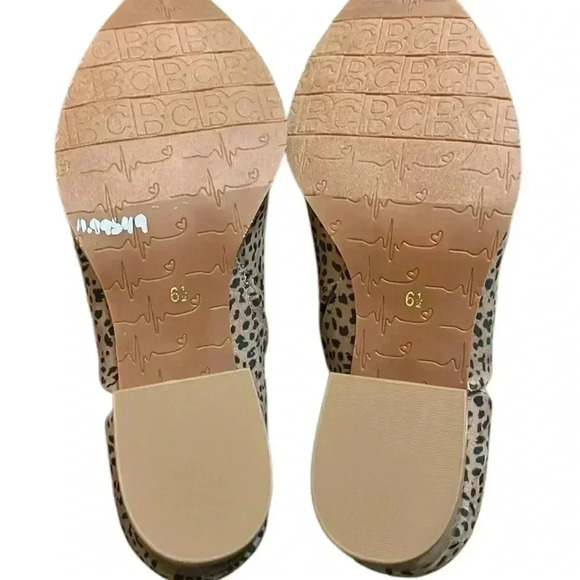 BC Born in California Vegan Leopard Print Low Bootie Size 6.5 - Picture 7 of 9